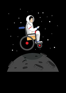 Wheelchair Astronaut I