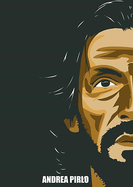 andrea pirlo poster