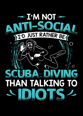 Diver Sayings Gift Idea