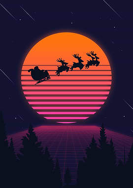 SANTA RETRO
