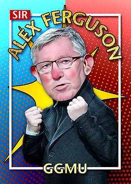 Alex Ferguson Caricature