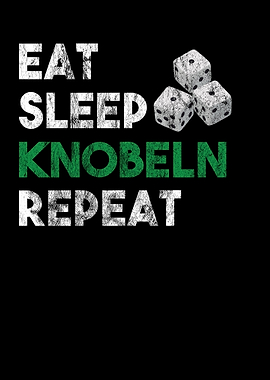 Eat Sleep Knobbles Repeat