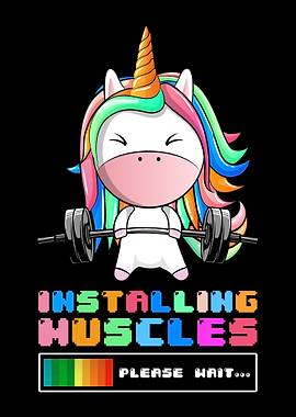 Unicorn Installing Muscles