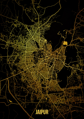 Jaipur gold map