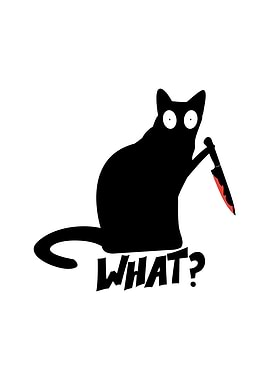 What Cat Holding A Knife