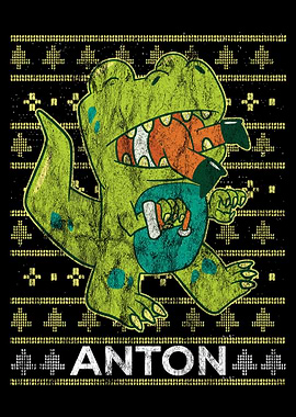 Anton boy name gift for
