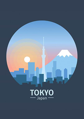 Tokyo Japan Skylline