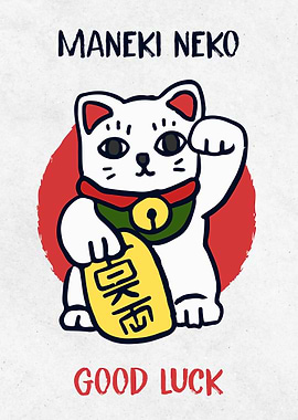 Maneki neko lucky cat