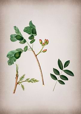 Art Pistachio Illustration