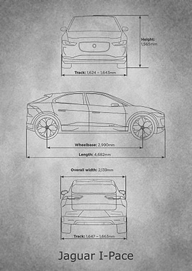 Jaguar I Pace 2020 gray