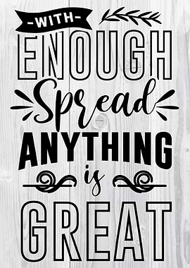 Cooking lettering quotes