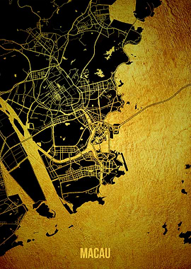 Macau gold map