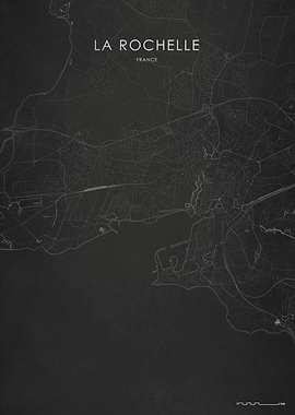 Silver La Rochelle Map