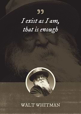 I exist as I am that is