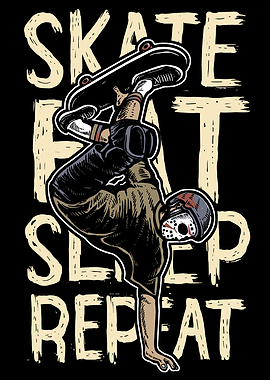 Skate Eat Sleep Repeat
