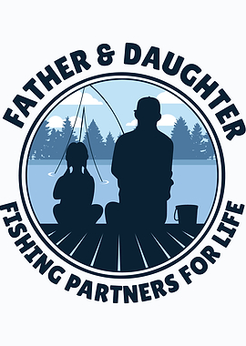 FATHER DAUGHTER FISHING