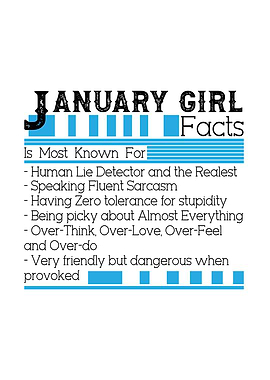 January Girl Facts