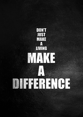 Make a Difference
