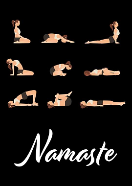 Yoga Joga Namaste Cat Dog