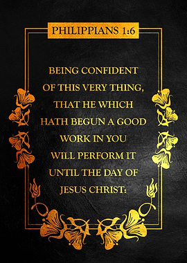 Philippians 1 6