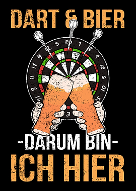 Dartscheibe Dart Bier Daru