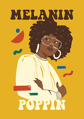 Funky Melanin Poppin