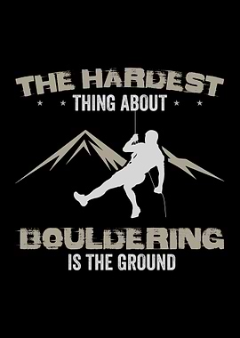 Bouldering Climbing Gift