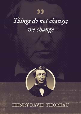 Things do not change we