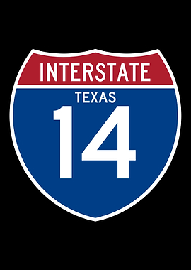INTERSTATE 14 TEXAS USA