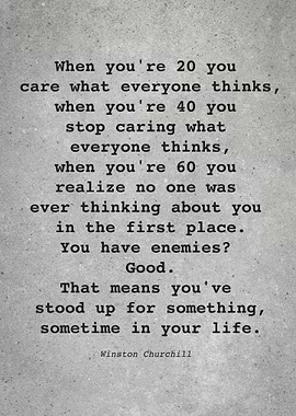 W Churchill Quote L006