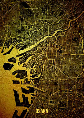 Osaka gold map