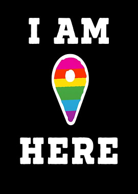 I AM HERE Social Media