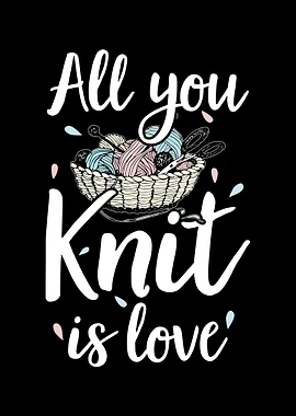 Knitting Saying Gifts