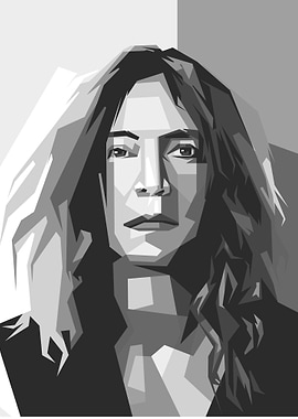 patti smith bw art