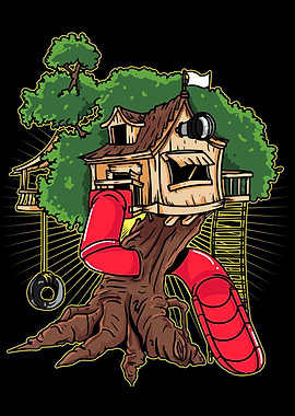 Treehouse for kids Tree