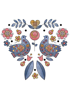 Scandinavian Folklore bird