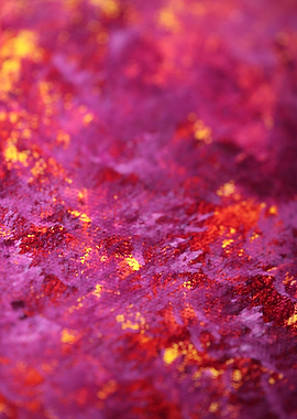 Colorful paint in canvas