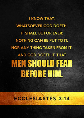 Ecclesiastes 3 14
