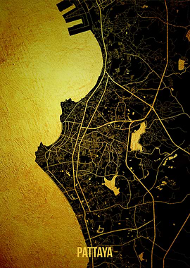 Pattaya gold map