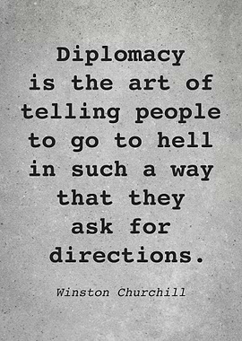 W Churchill Quote L002