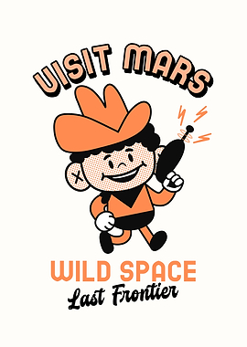 Visit Mars Space Cowboy