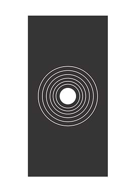 abstract spiral poster