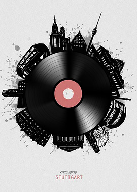 stuttgart city vinyl