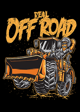 Real Off Road Excavator