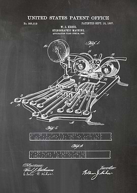 39 Stenographic Machine P