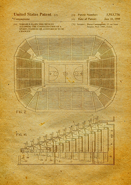 83 Stadium Seating Patent