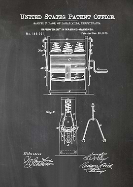 32 Washing Machine Patent