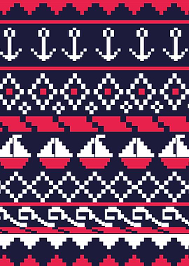 Nautical crossstitch