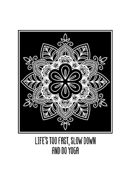 Yoga Meditation Wall Art