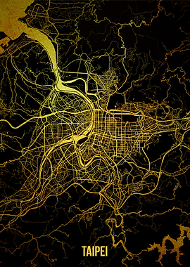 Taipei gold map